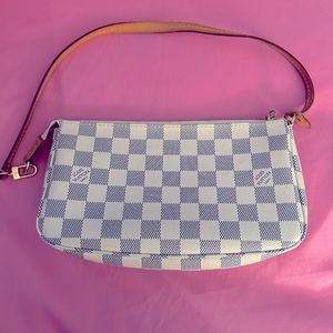 Louis Vuitton Pochette Accessories Damier Azur